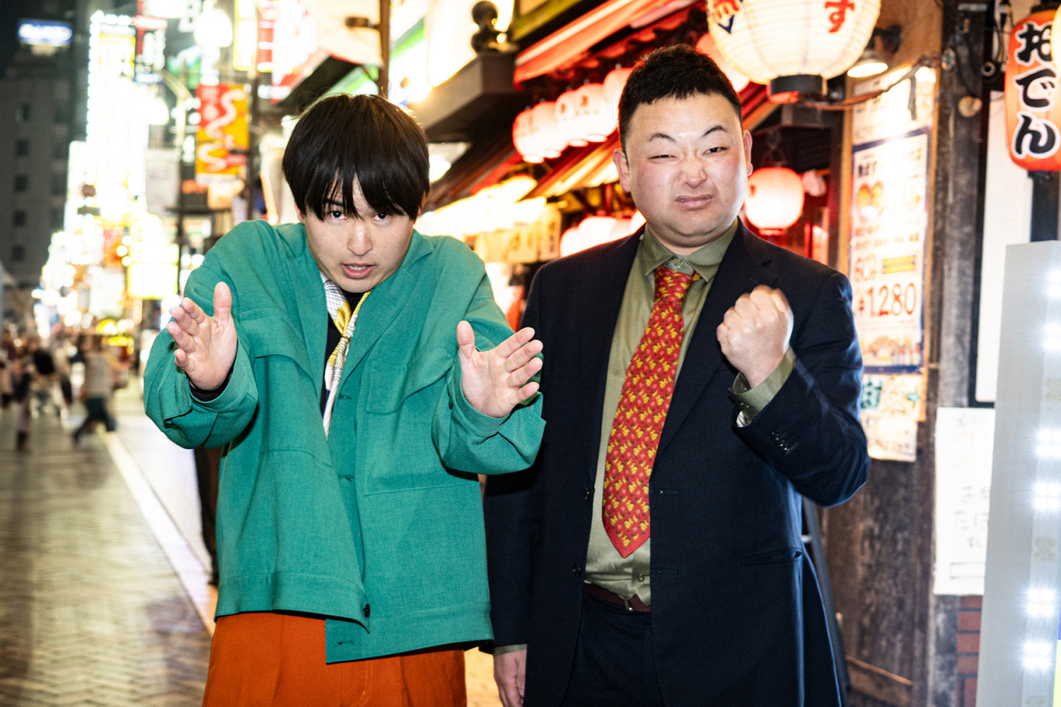 写真｜2025.1 お笑いコンビ・パッチンポンズ宣材写真