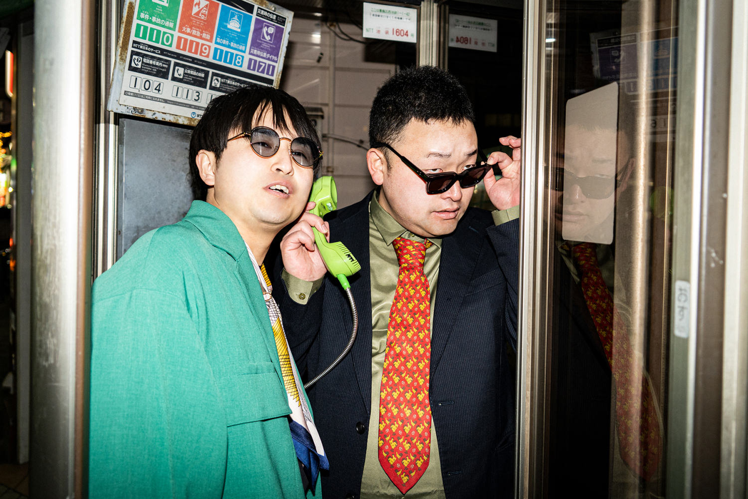 写真｜2025.1 お笑いコンビ・パッチンポンズ宣材写真