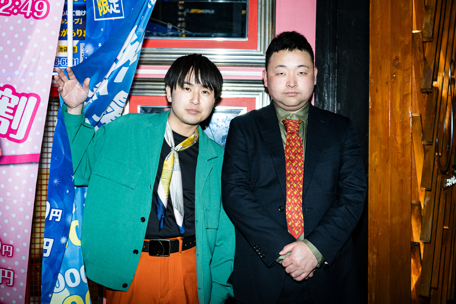 写真｜2025.1 お笑いコンビ・パッチンポンズ宣材写真