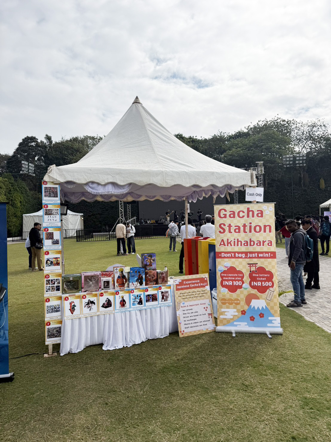 フライヤー｜2026.1 「Gacha Station Akihabara」ブース メインビジュアル